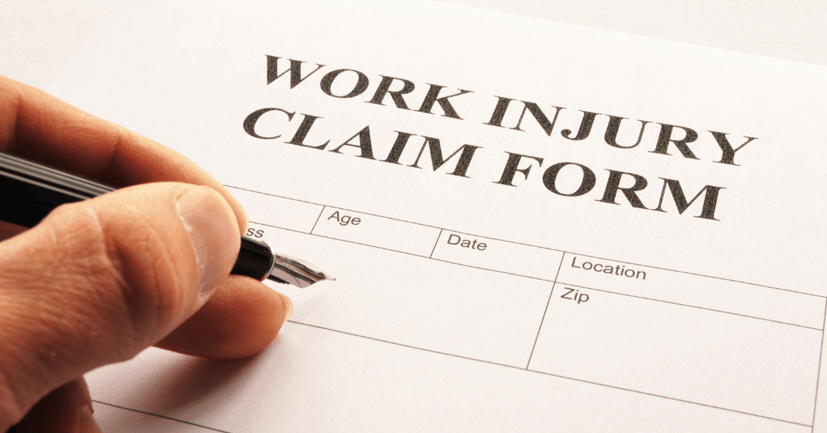 work injury claim reform