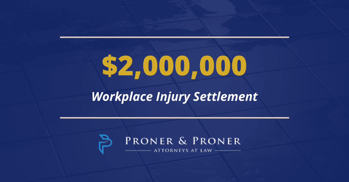 2 Million Work Injury Settlement