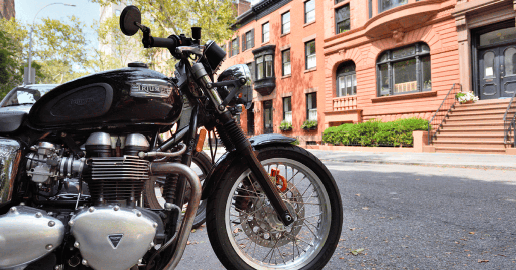 Motorcycle in New York